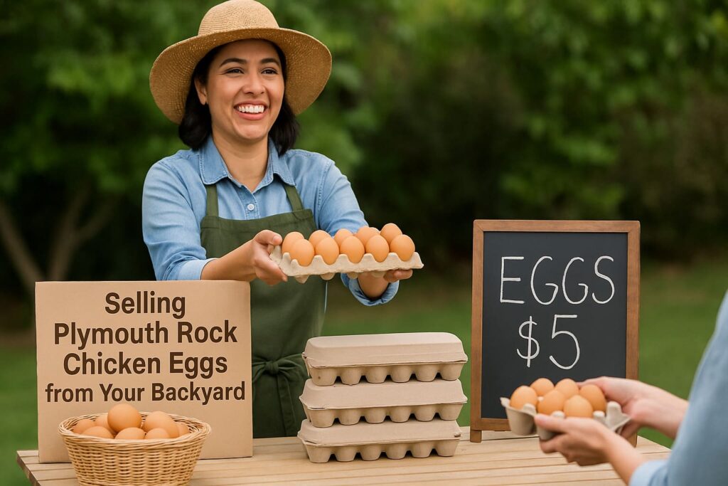 How to Make Money Selling Plymouth Rock Chicken Eggs from Your Backyard