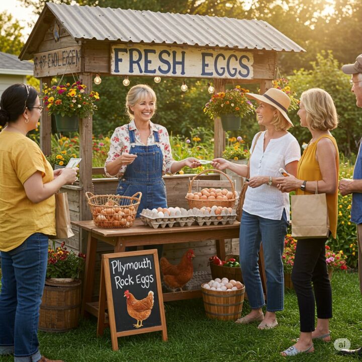 How to Make Money Selling Plymouth Rock Chicken Eggs from Your Backyard