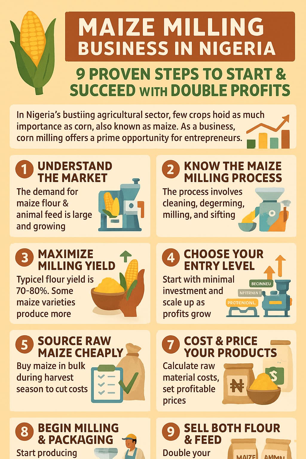 Maize Milling Business in Nigeria