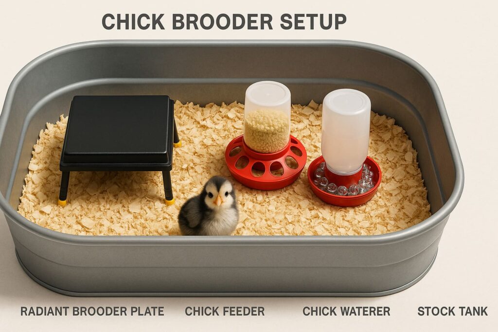 The Brooder - Your Wyandotte Chick's First Home
